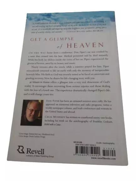 90 Minutes in Heaven by Don Piper & Cecil Murphey 2004 Paperback Book