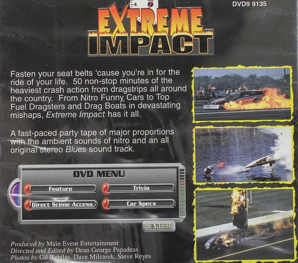 Extreme Impact DVD 1999 Madacy Sealed - Non-Stop Explosive Action
