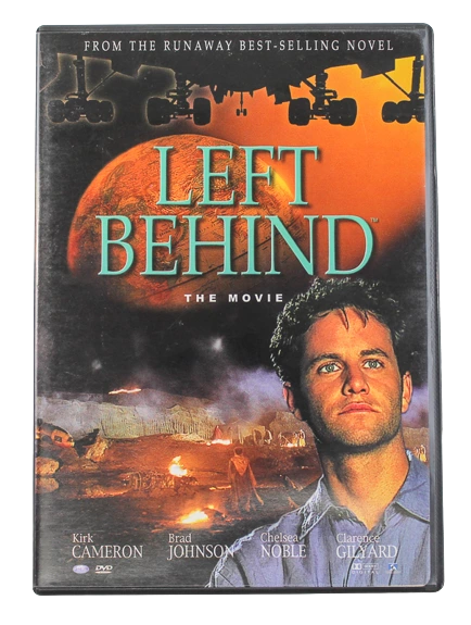 Left Behind DVD Kirk Cameron 2000 - Christian Film, Pre-Owned, As-Is