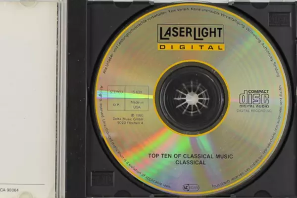 Top 10 Classical Music CD - Beethoven, Mozart, Haydn - Delta Music 1990