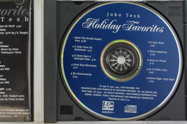 John Tesh Holiday Favorites CD 1996 PolyGram Music Christmas Classics Pre-owned