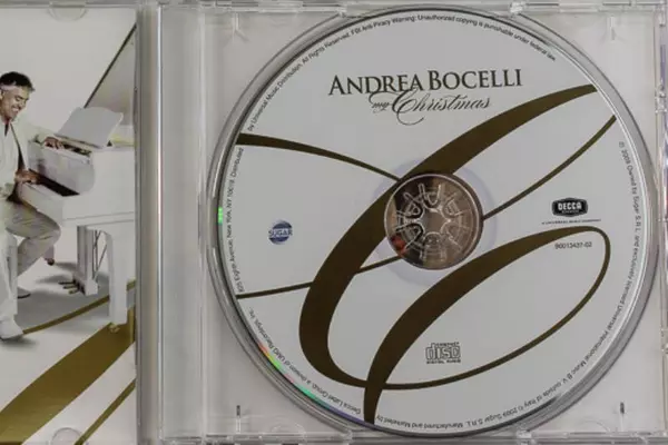 Andrea Bocelli My Christmas CD 2009 Decca Pre-Owned Holiday Classics