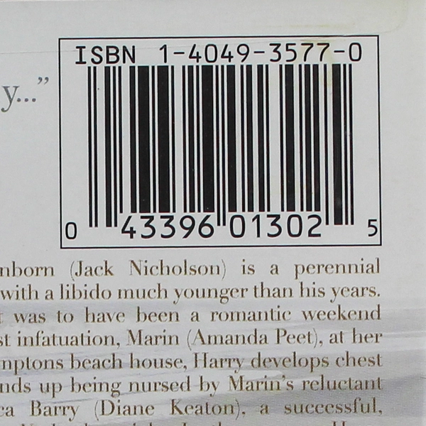 Something's Gotta Give DVD Jack Nicholson Diane Keaton PG-13 Warner Bros.