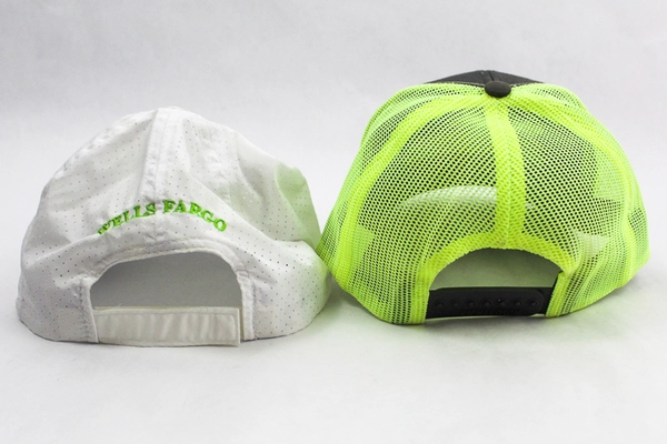 Lot of 2 Trucker Hats Neon Green White SYL Idaho Operation Lifesaver Richardson