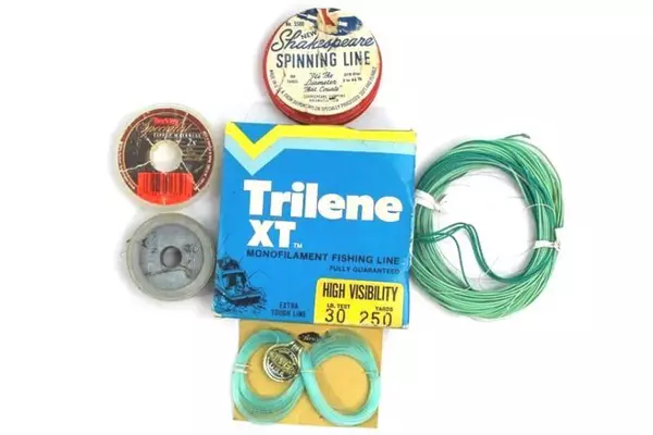 Lot of 6 Vintage Fishing Lines Berkley Shakespeare Trilene XT Arai Collectors