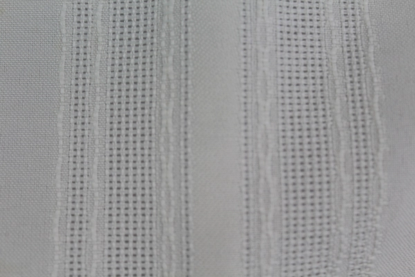 Lot of 3 Burgundy & Cream Cloth Napkins 18x18 Dining Table Decor Stains