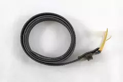 Vintage Women's Size 16 Faux Leather Reptile Belt with Gold Buckle 40" Long