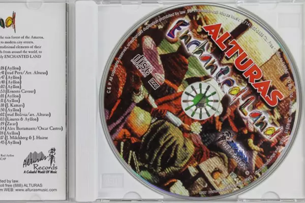 Alturas Enchanted Land Music CD Pre-Owned Untested Alturas Records