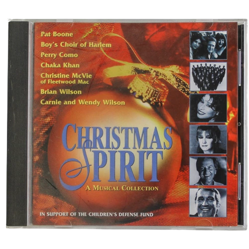 Christmas Spirit Music Collection CD 1997 Pat Boone Chaka Khan Pre-Owned