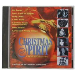 Christmas Spirit Music Collection CD 1997 Pat Boone Chaka Khan Pre-Owned