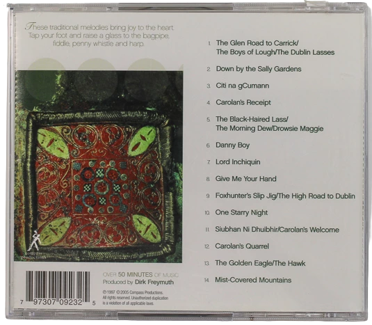 Celtic Heart Traditional Melodies CD 2005 Compass Productions Pre-Owned