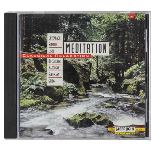 Meditation Classical Relaxation Music CD 1991 Delta Music Pre-Owned
