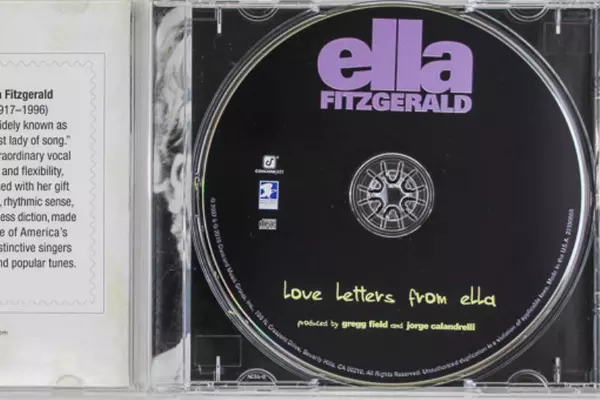 Ella Fitzgerald Love Letters From Ella CD 2010 Concord Jazz - Pre-Owned
