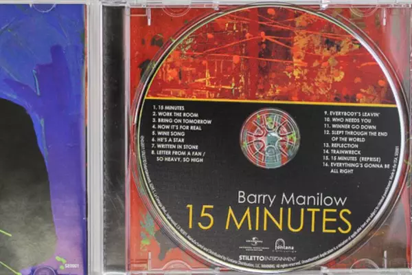 Barry Manilow 15 Minutes Fame Can You Take It CD Pre-Owned 2011