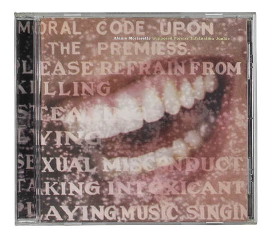 Alanis Morissette Supposed Former Infatuation Junkie CD 1998 - Pre-Owned