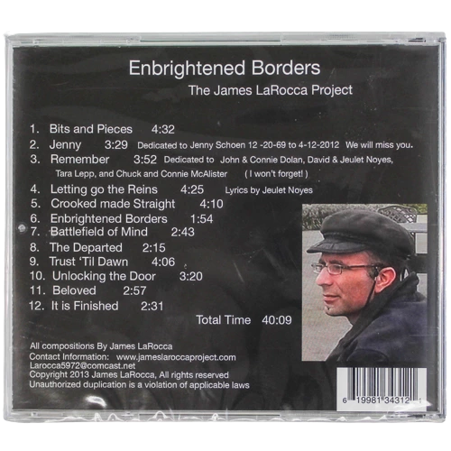 James Larocca Project Enbrightened Borders CD 2013 Sealed Pre-Owned