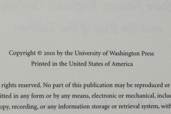 Afghanistan's Endless War by Larry P. Goodson 2001 PB Pre-Owned Book