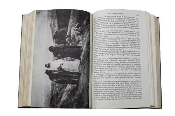 Antique 1938 Book "Christ and The Fine Arts" by Cynthia Pearl Maus HC