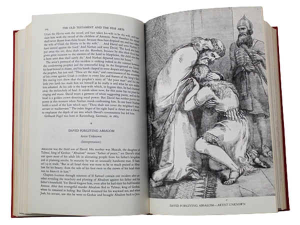 Antique 1954 The Old Testament & Fine Arts by Cynthia Pearl Maus - Pre-Owned