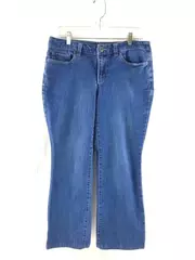 Christopher & Banks Women's Cropped Jeans Size 4 Short Dark Wash Good Condition