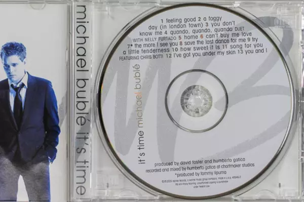 Michael Bublé It's Time CD 2005 143 Records Pre-Owned Broken Case AS IS