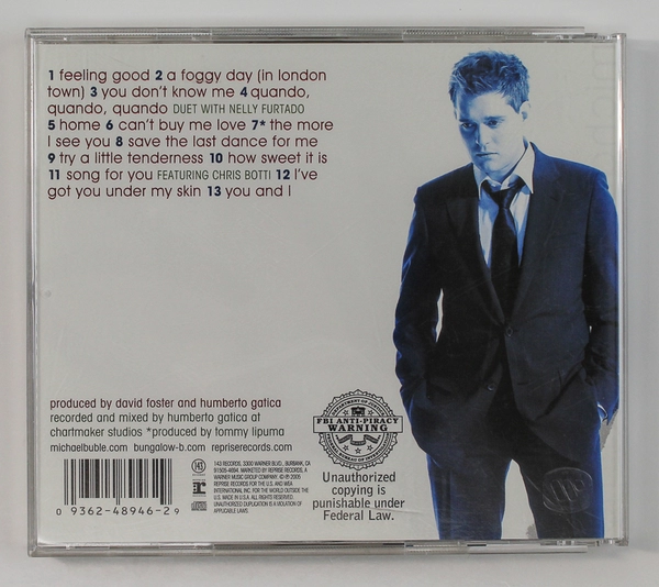 Michael Bublé It's Time CD 2005 143 Records Pre-Owned Broken Case AS IS