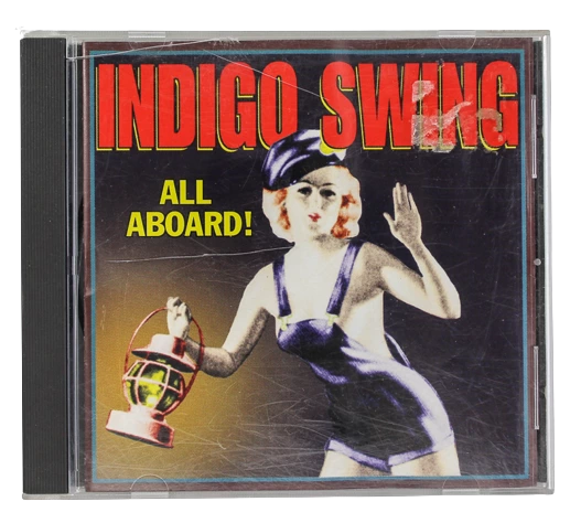 Indigo Swing All Aboard CD 1998 Time Bomb Recordings - As Is, Broken Case