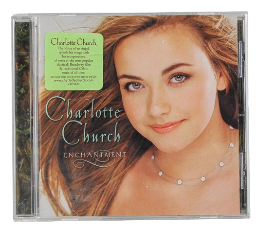 Charlotte Church Enchantment Audio Music CD Disc 2001 Sony Entertainment