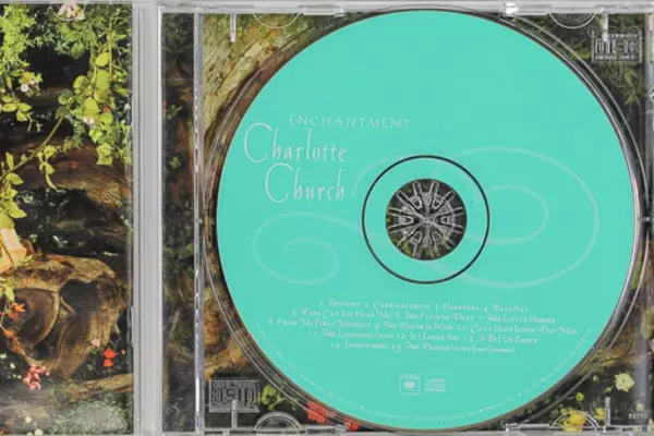 Charlotte Church Enchantment Audio Music CD Disc 2001 Sony Entertainment