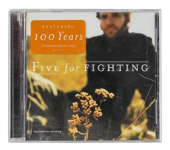 Five For Fighting The Battle For Everything CD 2004 Cracked Case As Is