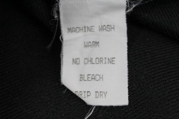 Sasson Women's Black Slacks Pants Size 34 Elastic Waist Good Pre-Owned Condition