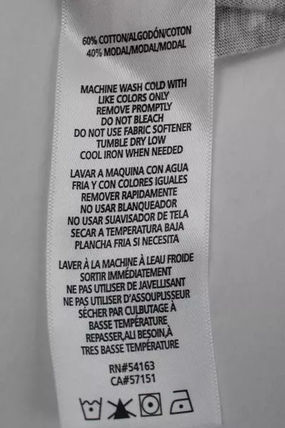 Calvin Klein Women's Camouflage Crop Top M Purple Gray Short Sleeve Top