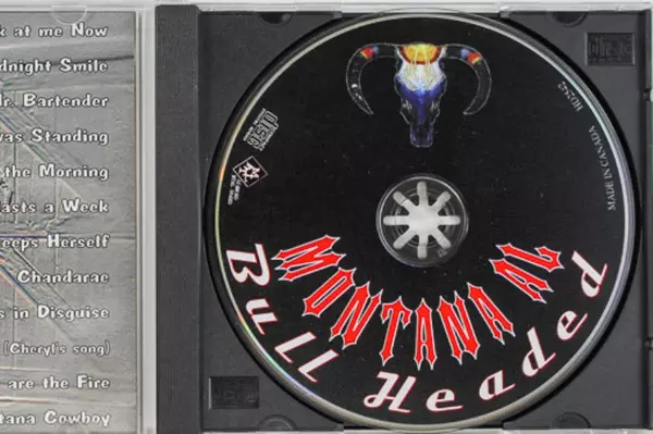 Montana Al Bull Headed CD 1998 Country Rock Music Pre-Owned As Is