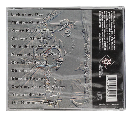 Montana Al Bull Headed CD 1998 Country Rock Music Pre-Owned As Is