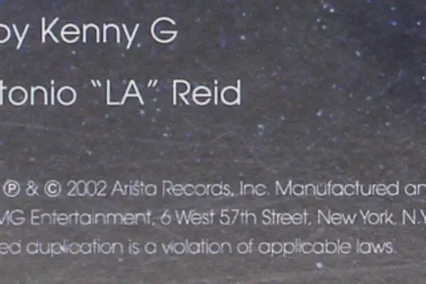 Kenny G Wishes A Holiday Album CD 2002 Arista Records Pre-Owned Music