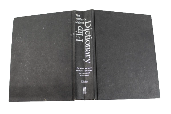 Writers Digest Flip Dictionary by Barbara Ann Kipfer 2001 Hardcover Pre-owned
