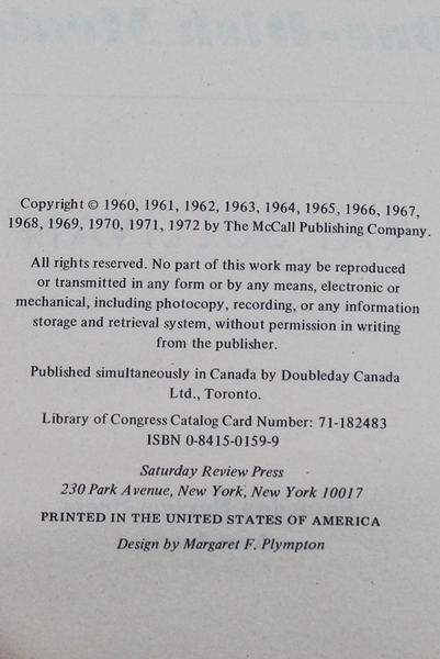 McCall's Wonderful One-Dish Meals Cookbook HC by Kay Sullivan 1972