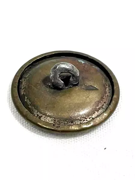 Vintage Brass Grape Cluster Shank Button 36L 23mm Collectible Sewing Button