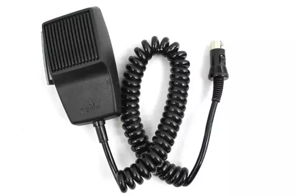 Cobra Electret Condenser Microphone 1000 Ohm Black Pre-Owned Untested 4"