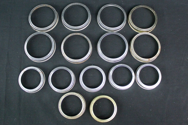 Lot of 15 Mason Jar Lids for Crafts DIY Home Wedding Decor Upcycle