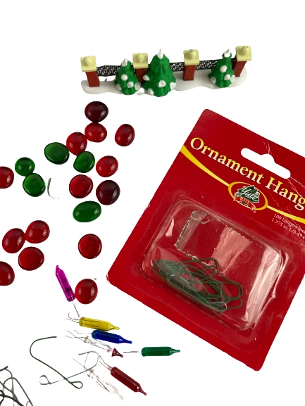 Lot of Christmas Decorations & Ornaments - Dept 56 Lights, Knick Knacks & More