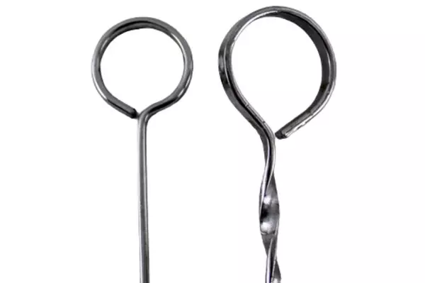 Lot of 9 Metal Skewers 10" to 12" for Kebab BBQ Fondue Pre-owned