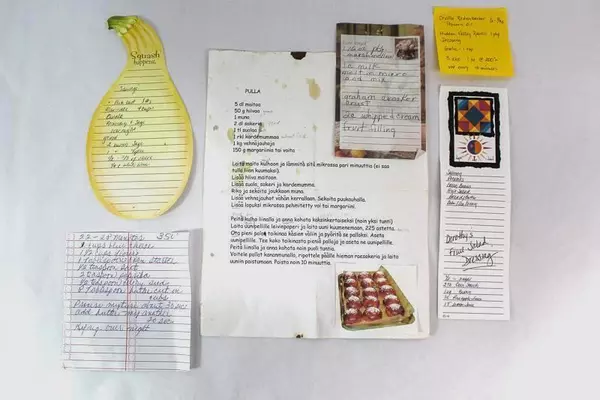 Lot of Vintage Recipe Clippings & Diet Plans - Handwritten & Printed Ephemera
