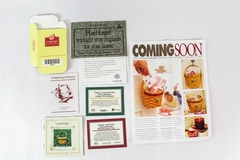 Lot of 8 Longaberger Paper Collectibles & Basket Care Instructions