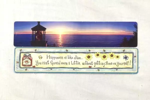 Lot of 3 Vintage DAV Bookmarks - Star Spangled Banner Gifts