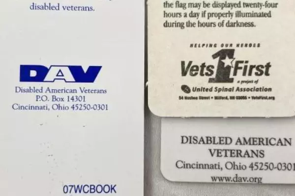 Lot of 3 Vintage DAV Bookmarks - Star Spangled Banner Gifts