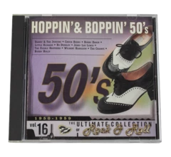 Hoppin' & Boppin' 50's Vol. 16 Audio CD 1950-1959 MCA Records - Pre-Owned