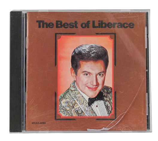 The Best of Liberace Music CD 1972 MCA Records - Cracked Case, As Is