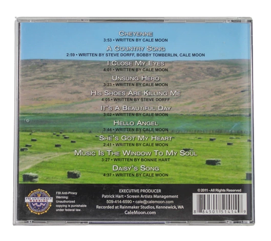 Cale Moon The Beginning CD 2011 Rainmaker Studios Pre-owned Music