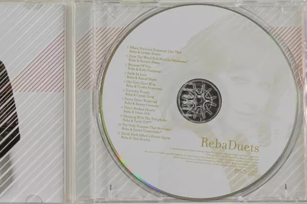 Reba Duets CD feat. LeAnn Rimes 2007 MCA Nashville Pre-Owned As Is